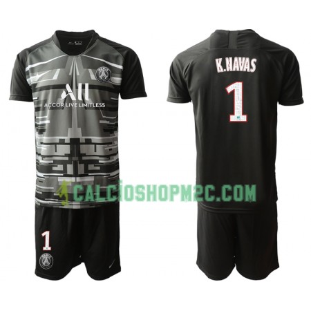 Paris Saint Germain Portiere K NAVAS 1 Bambino IV 2019/2020 Manica Corta